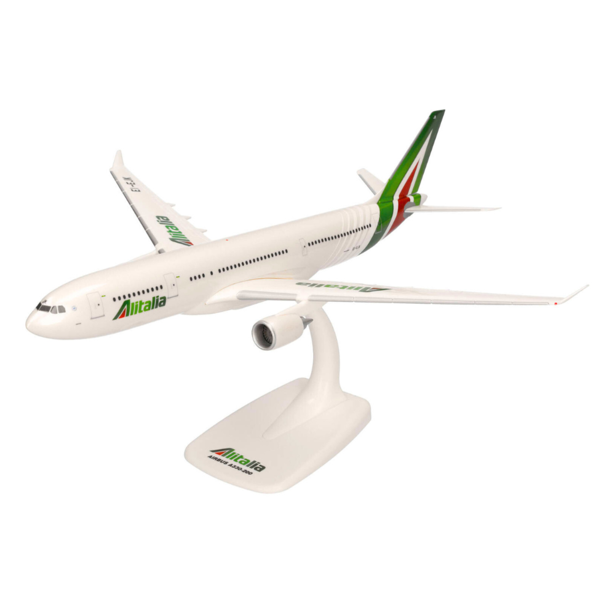 Herpa Snap-Fit Flugzeugmodell Alitalia Airbus A330-200 (1:200)